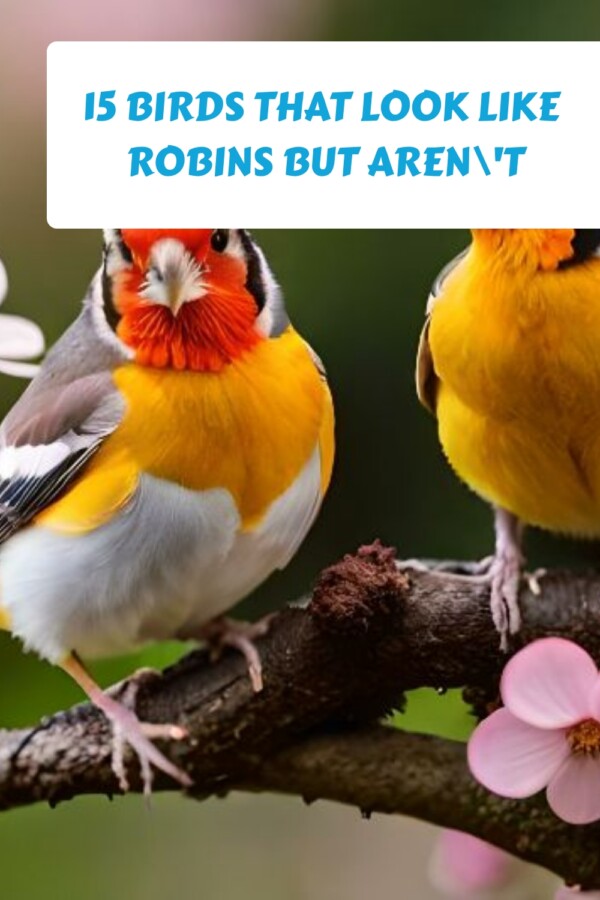 15 birds that look like robins but aren t