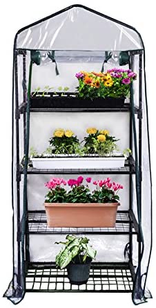 R687 4-Tier Greenhouse Kit by Gardman