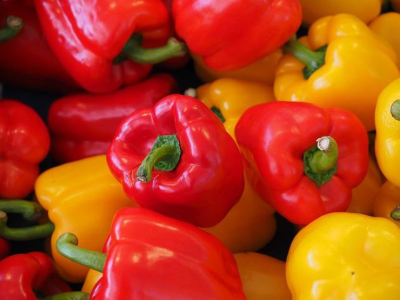 Red and Yellow Peppers