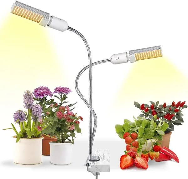 16 Best Greenhouse Lights for Plant Growth 8 Relassy 15000Lux LED grow light
