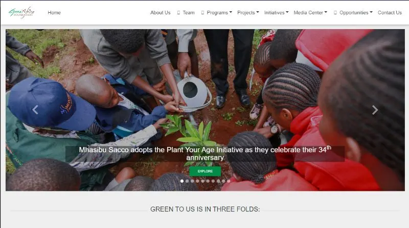 Green Africa Homepage