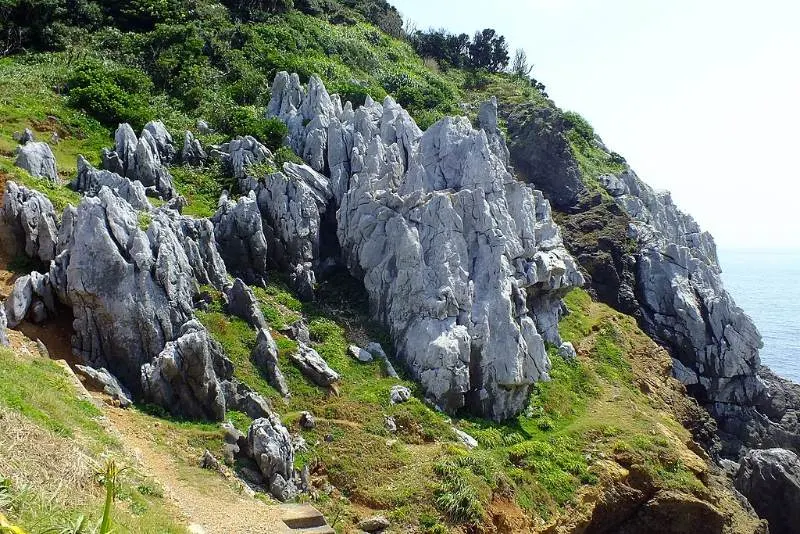 Karst Topography at Kami-shima Island