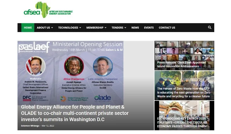 15 Best Environmental Organizations in Africa 10 afsea Homepage
