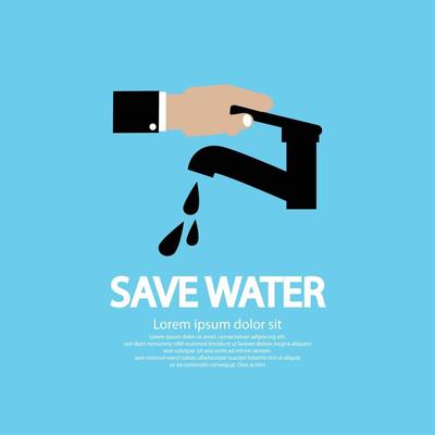 5 Ace Water Conservation M Sticker Poster