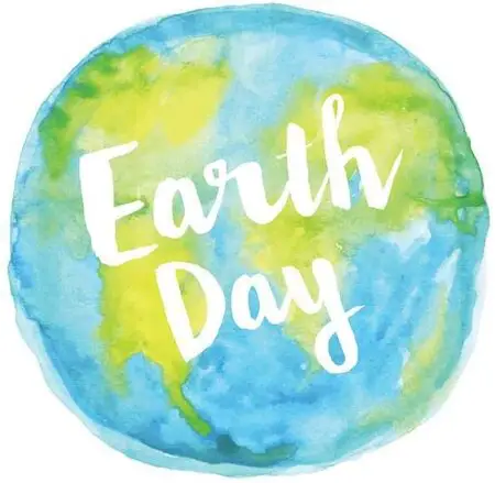 Earth Day Watercolor Go Green Conservation Environmental Cool Huge Large Giant