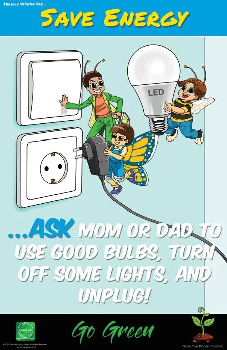 10 Best Conservation Posters: Earth, Water & Energy 25 Kids Save energy