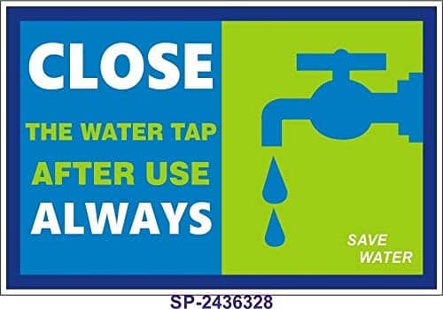 Save Water Poster