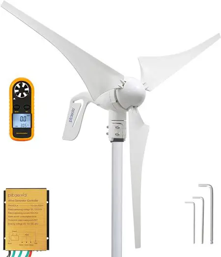 Pikasola Wind Turbine Generator 400W