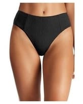 Vitamin A Women's Forest Ecorib Sienna High Waist Bikini Bottom