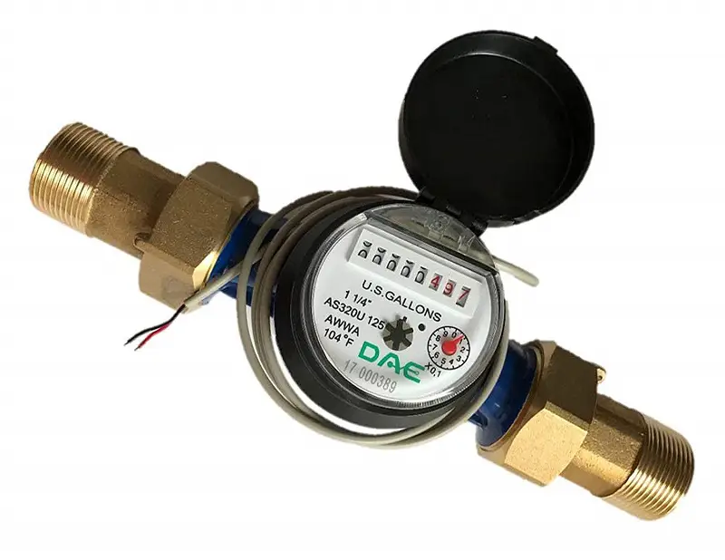 Water Meter with Pulse Output