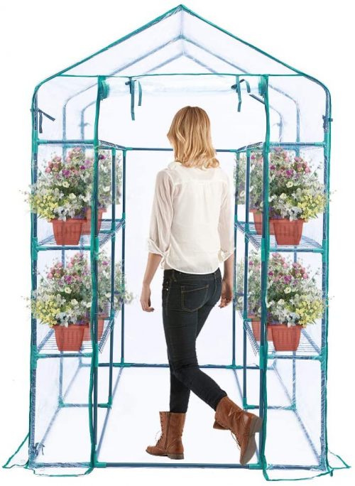 types of greenhouses-Worth Garden - Walk - in Greenhouse