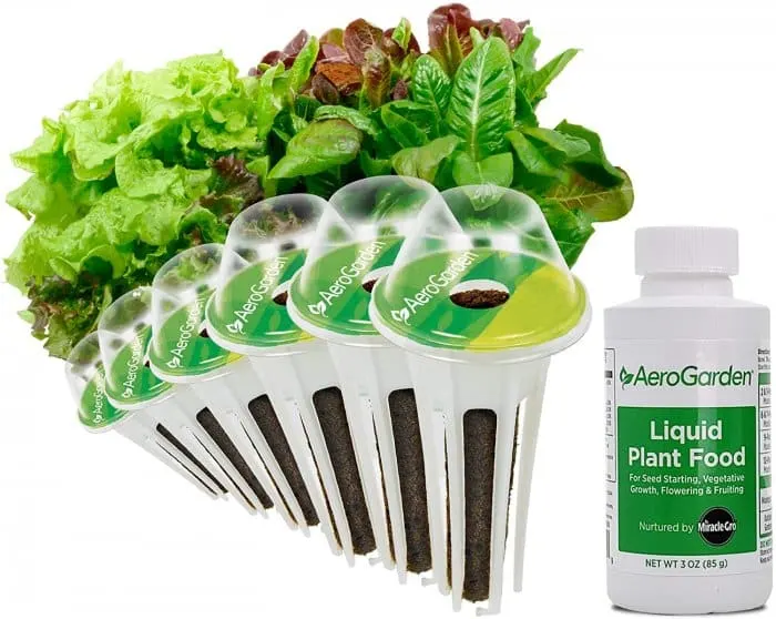 7 Best AeroGarden Pods | Cheap and Reliable Options 8 AeroGarden Heirloom Salad Greens Seed Pod Kit
