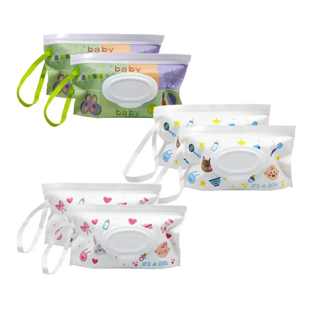 10 Eco-Friendly Stand-Up Pouches 6 Aisxle Wet Wipe Pouch Dispenser
