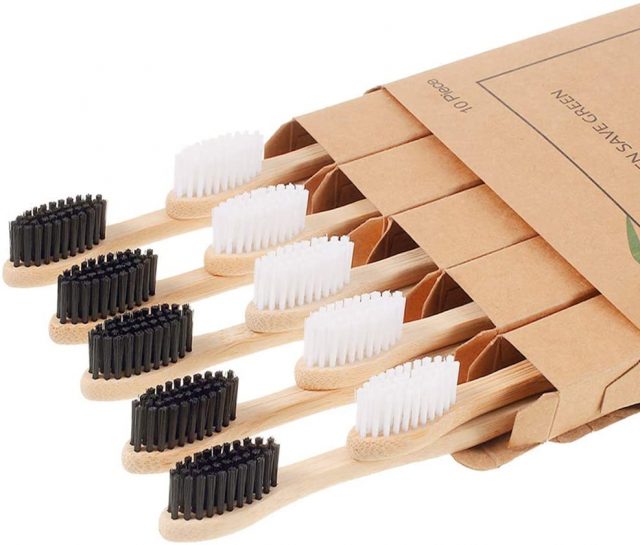 best sustainable gifts-bamboo toothbrushes