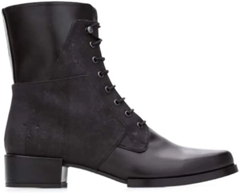 Bourgeois Boheme Women's Vegan Isobel Lace-Up Boot