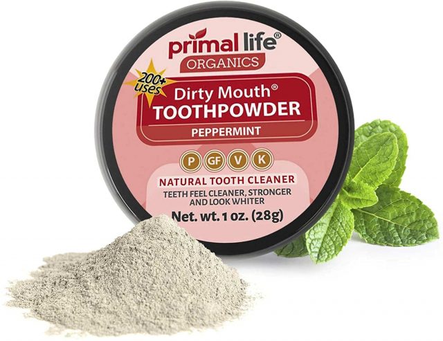 Dirty Mouth Tooth Powder for Teeth Whitening