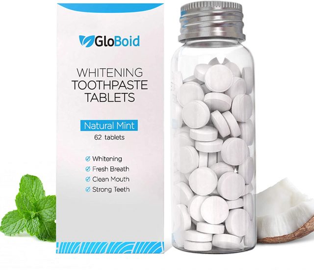 GloBoid Toothpaste Tablets with Fluoride