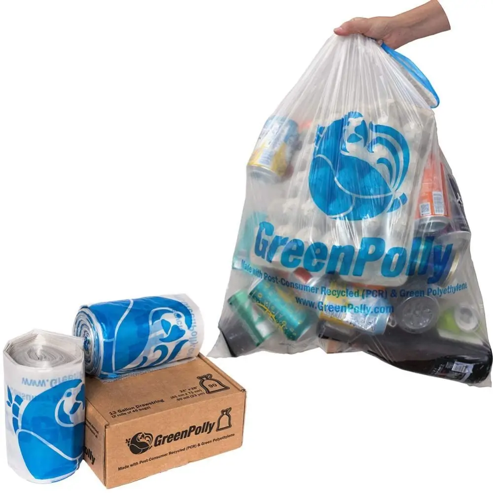 GreenPolly Clear Recycling Bags