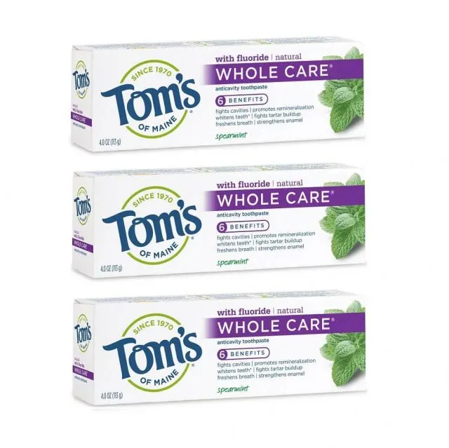 Tom's of Maine Whole Care Natural Toothpaste