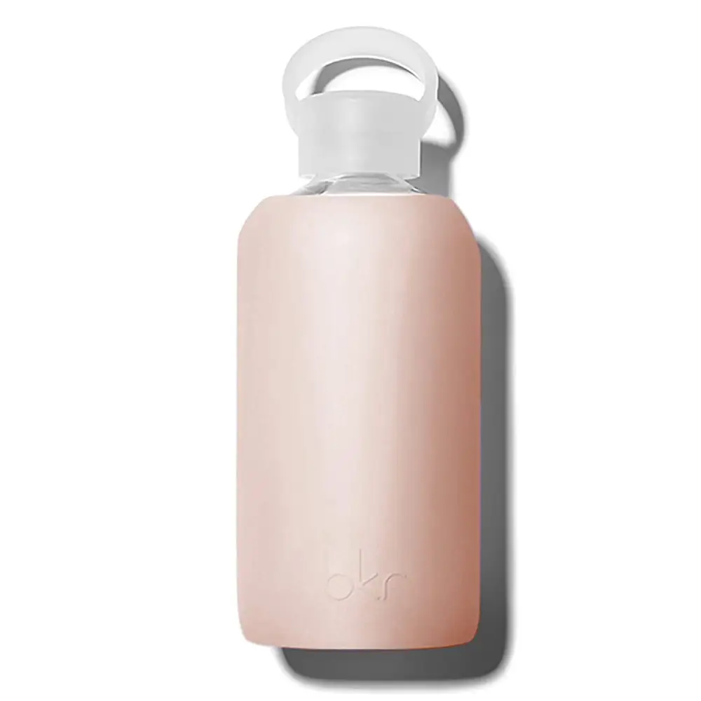 15 Best Eco-Friendly Water Bottles to Buy 9 bkr BPA-Free Silicone Sleeve Glass Water Bottle