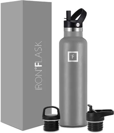 18 Best Sustainable Gifts for Your Eco-Friendly Friends 14 IRON Flask Sports Water Bottle Color Gray