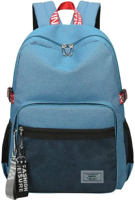 10 Best Stylish Fair Trade Handbags 14 Simple Daypack Bookbag by Mygreen(Blue)