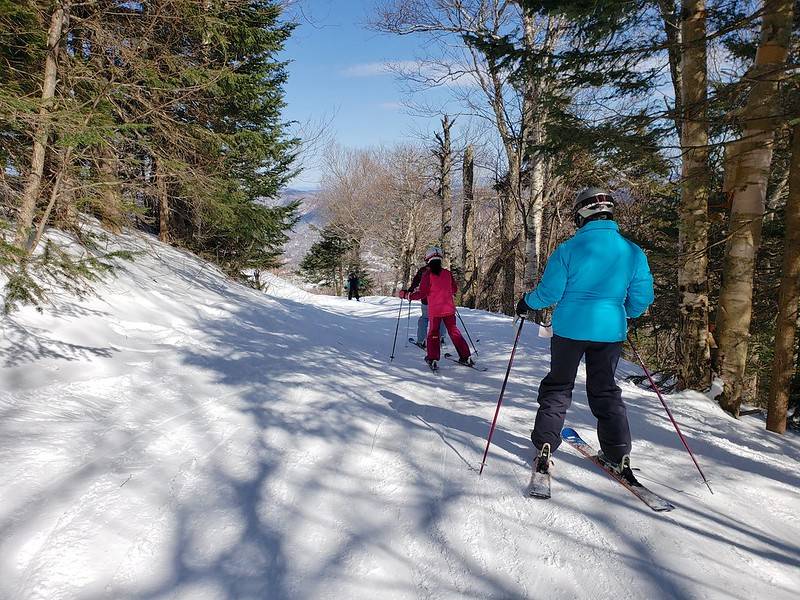 people skiing on a snow