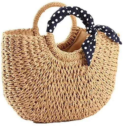 10 Best Stylish Fair Trade Handbags 8 YXILEE Summer Beach bag