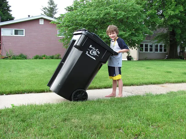 wheelie bin