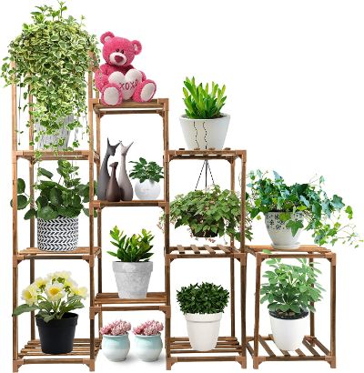 FIAWOJA Seven-Tier Plant Stand