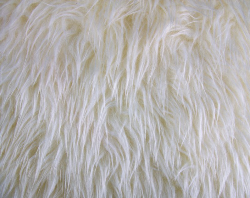 Closeup of Faux fur