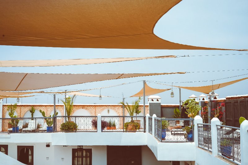 Set of Garden and Terrace Shade Cloths