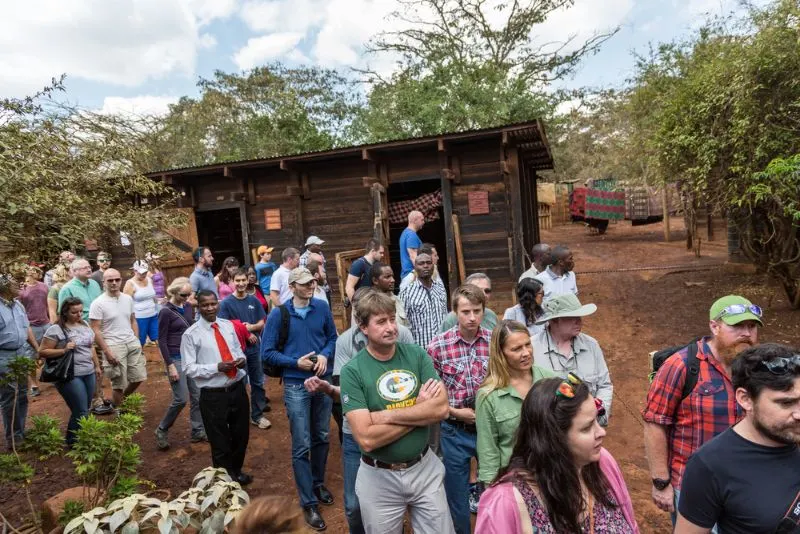 David Sheldrick Wildlife Trust 5 Local and international tourists