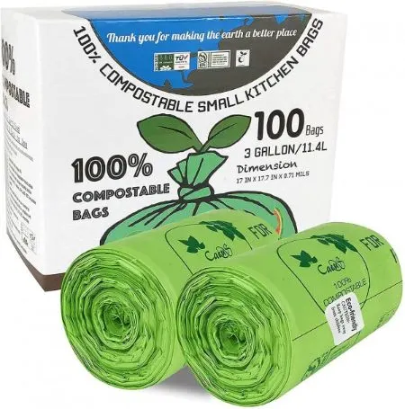 16 Best Compost Bags: Eco-Friendly Options to Buy 2 CACUS Compostable Trash Bags