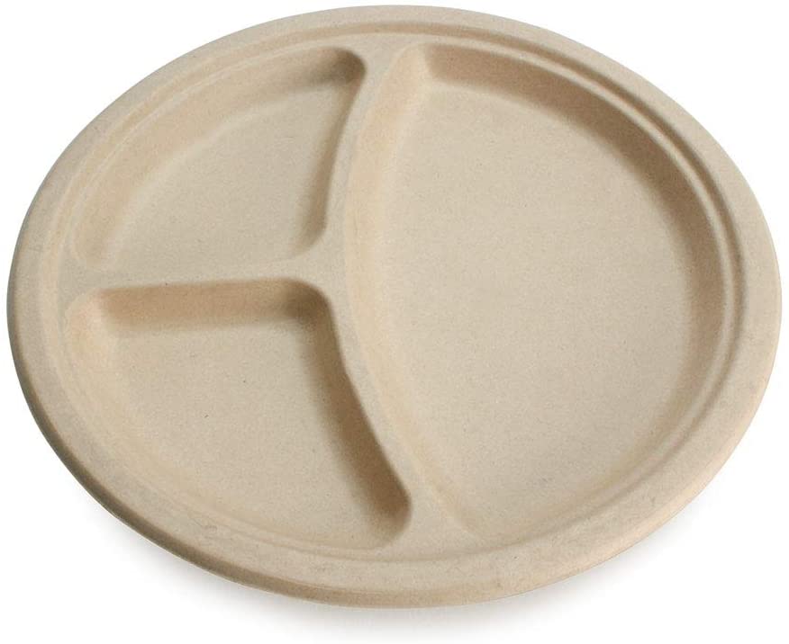 Compostable Disposable Paper Plates