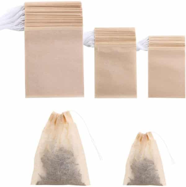 Disposable Drawstring Tea Filter Bags