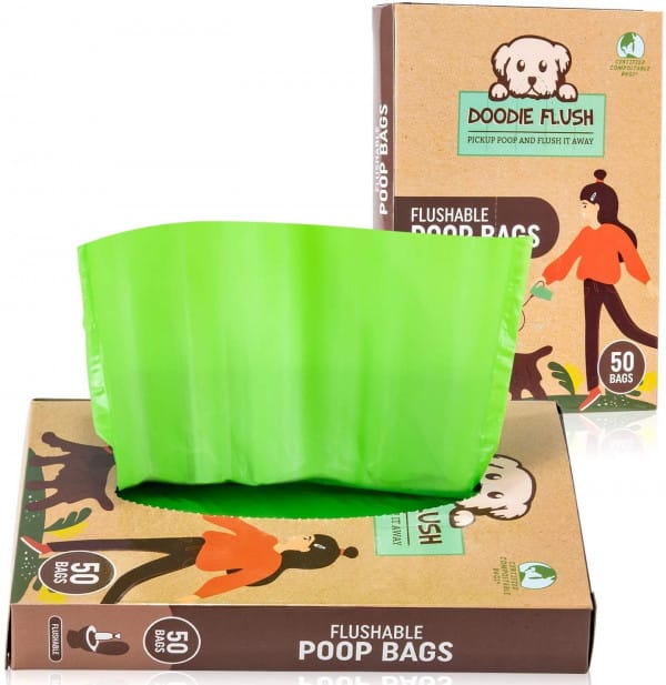 
Doodie Flush Dog Poop Bag