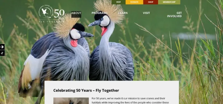 International Crane Foundation 2 International Crane Foundation Homepage