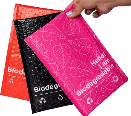 KIPULU Biodegradable Bubble Mailers Color Options