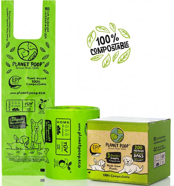 biodegradable dog poop bags