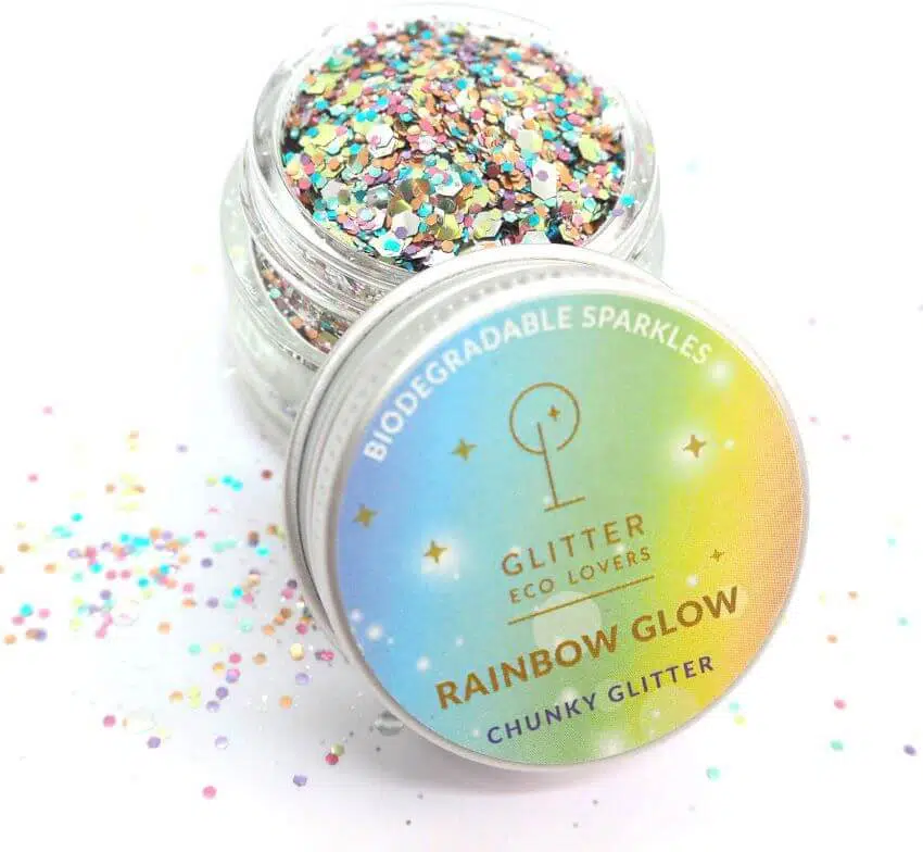 5 Best Biodegradable Glitter for Candles 1 Rainbow Glow