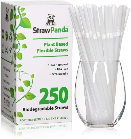 12 Best Compostable Straws: Eco-Friendly Options 6 Straw Panda Compostable Straws