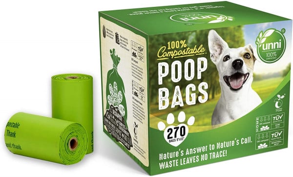 UNNI 100% Compostable Dog Poop Bags