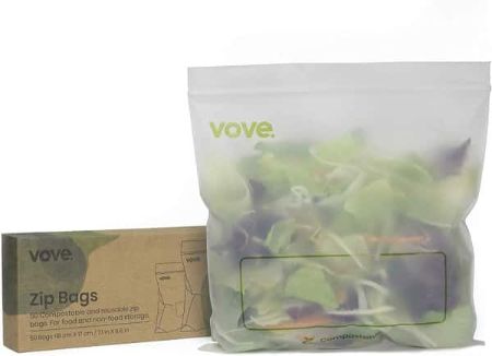 Vove Compostable Sandwich Zip Bags