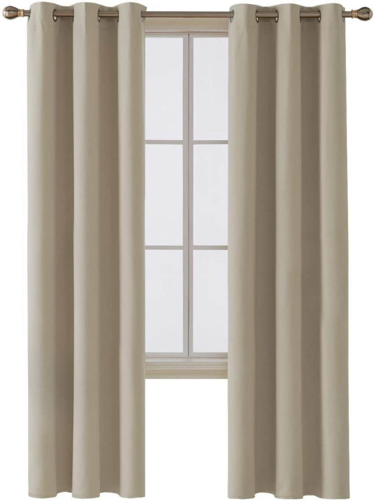 Deconovo Grommet Room Darkening Thermal Insulated Window Curtain