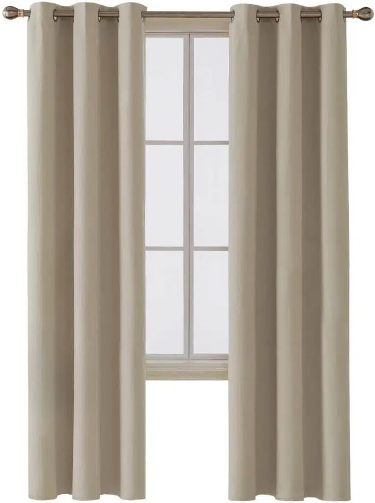 11 Best Energy Efficient Curtains for Your Home 1 Deconovo Grommet Room Darkening Thermal Insulated Window Curtain