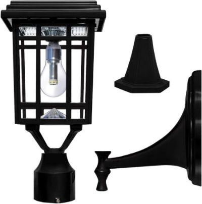 Gama Sonic Prairie Outdoor Solar Light Fixture