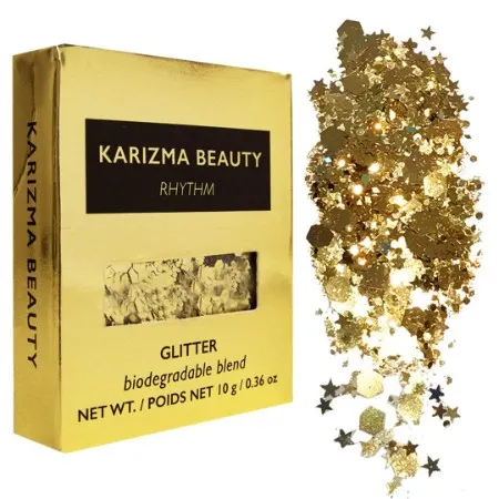10 Best Eco-Friendly Glitter Alternatives 5 Karizma Beauty Rhythm Glitter