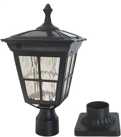 12 Best Solar Lamp Posts | Top Rated Lamps to Buy 8 Kemeco Cast Aluminum Solar Post Light Fixture