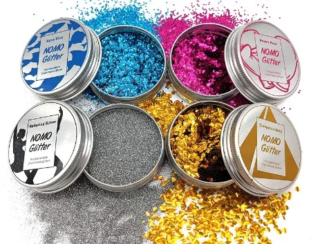 10 Best Eco-Friendly Glitter Alternatives 7 Nomo Glitter